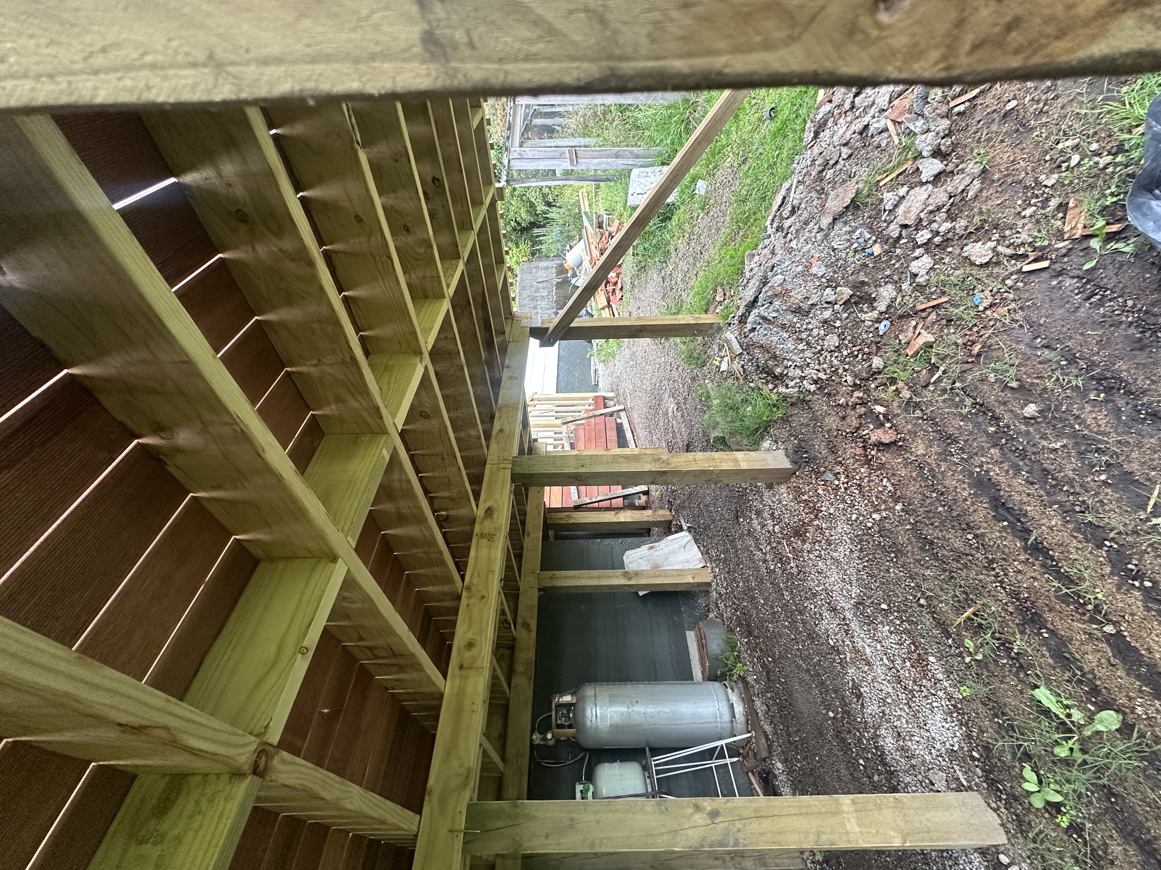 Gisborne , deck foundation, contractor