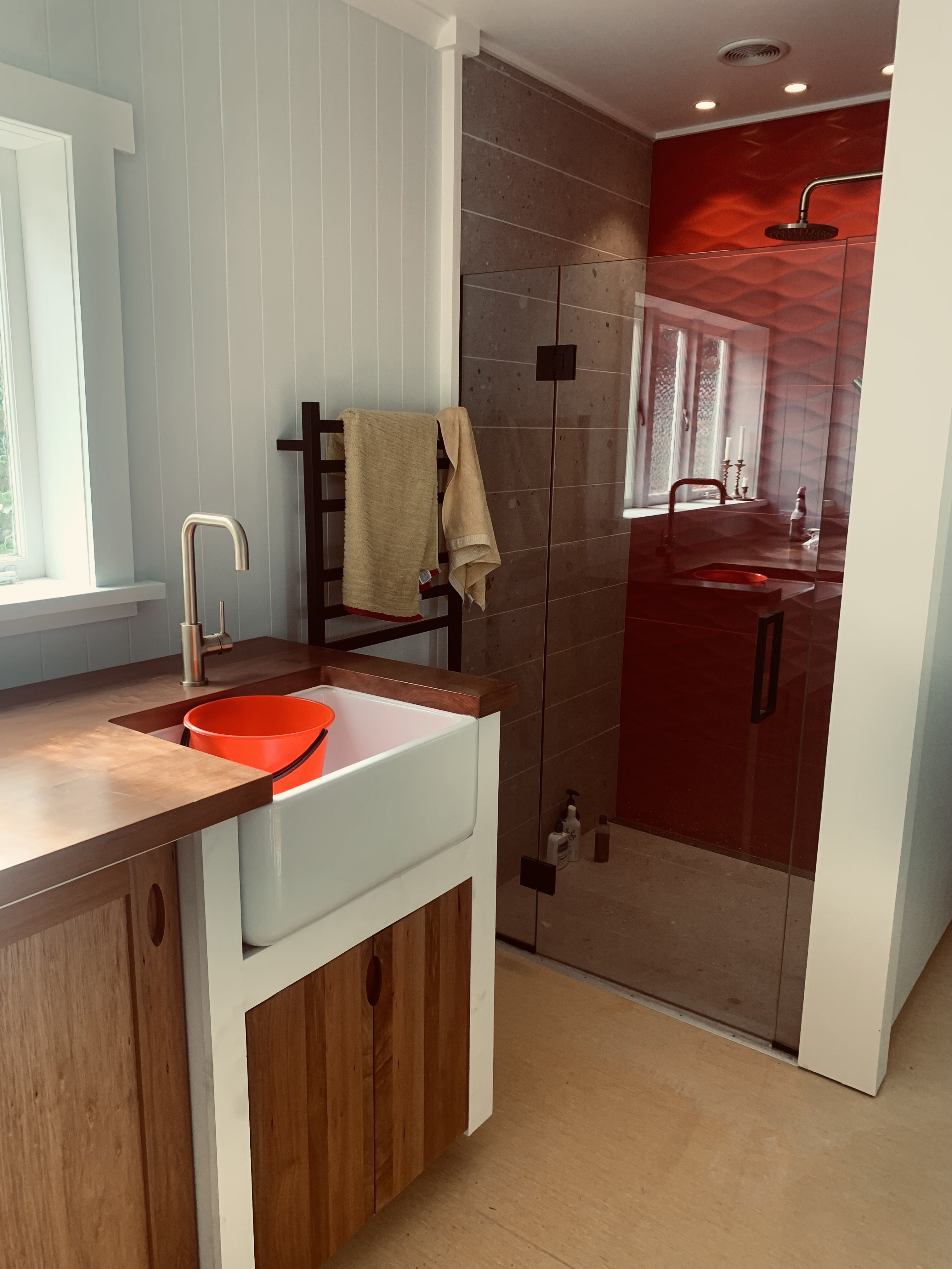 Paparoa bathroom design and build , contractor